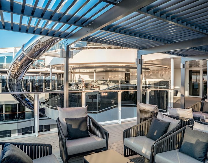 MSC World Europa 官方图：Zen Bar 静境酒吧
