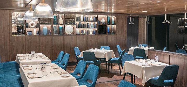 MSC World Europa 官方图：La Brasserie 自助餐厅