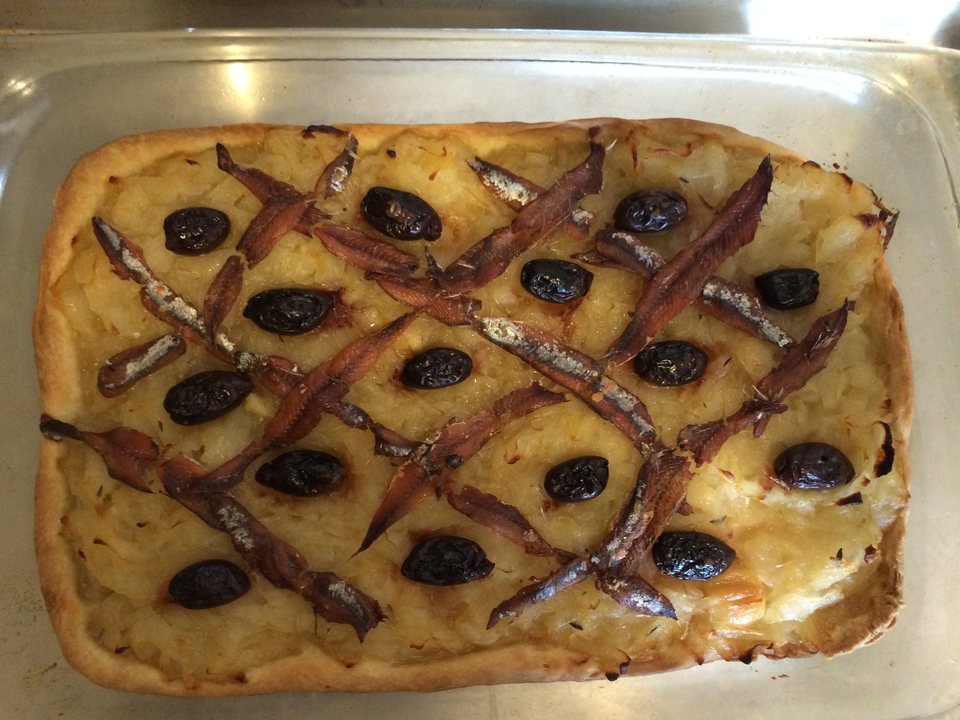 尼斯洋葱鳀鱼塔 Pissaladiere